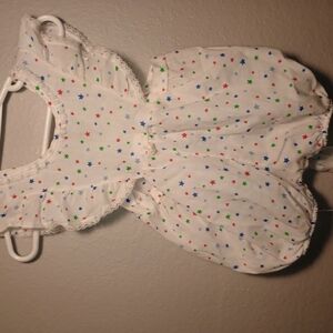 Vintage Starry Kids Romper From 1980s